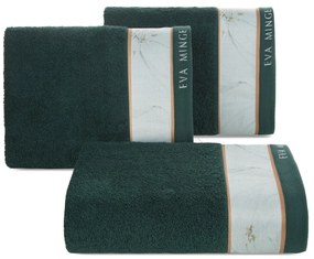 BAVLNENÝ UTERÁK EVA MINGE5 70X140 CM TMAVOZELENÁ