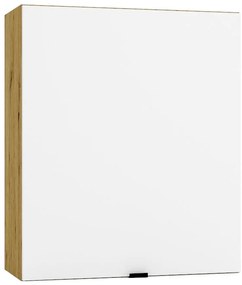 Kuchynská skrinka Cosmo Gianna W60 P/L Biely Aljašský/DubArtisan