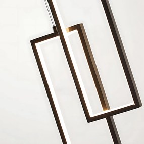 Toolight Toolight, LED závesné osvetlenie, 12W, 3000K, 3500lm, LHJ085-2CP, čierna, OSW-50059