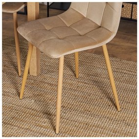 PROXIMA.store - Čalúnená jedálenská stolička FREDY FARBA: čierna, FARBA NÔH: chróm