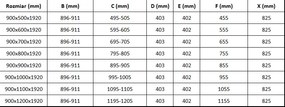 Mexen Lima, sprchový kút so skladacími dverami 90 (dvere) x 80 (stena) cm, 6mm šedé sklo, chrómový profil + slim sprchová vanička biela + chrómový sifón, 856-090-080-01-40-4010