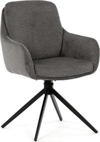 Jedálenská stolička sivá DCH-P3174 GREY2
