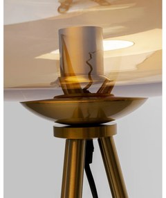 Sphere stojacia lampa jantárová 146 cm