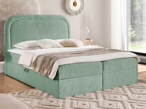 Kontinentálna posteľ Bukirt, Rozmer postele: 200x200, Dostupné poťahy: Coral 55