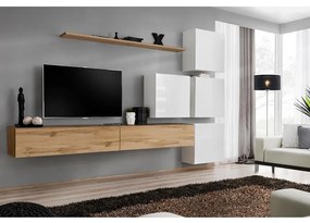 Obývacia stena Switch IX Wotan/Biely