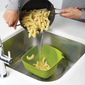 Kubický cedník JOSEPH JOSEPH Square Colander™- veľký/zelený 40088