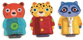 Zvieratká v kabátikoch – učíme sa obliekať