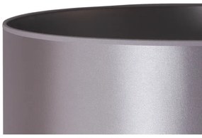 Duolla - Stolná lampa CANNES 1xE14/15W/230V pr. 20 cm strieborná/čierna