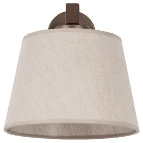 Brilagi - Nástenné svietidlo LATTE 1xE27/15W/230V borovica/béžová