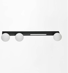 Zuma Line W231102-3 - LED Nástenné svietidlo LUND 3xG9/40W/230V + LED/6W čierna