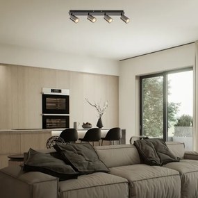 Rabalux 73074 - Bodové svietidlo GERHARD 4xGU10/15W/230V