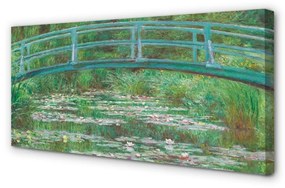 Obraz canvas Art maľované bridge 100x50 cm