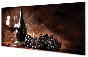 Obraz plexi Pohár vína 125x50 cm