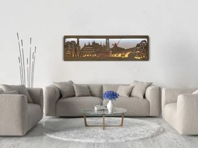 Podsvietený obraz Praha