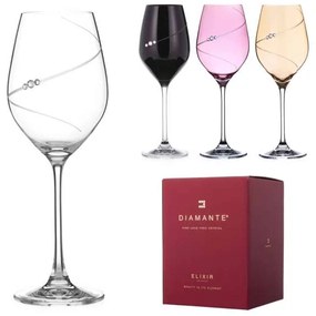 Diamante Silhouette Selection poháre na víno 360 ml 4 ks
