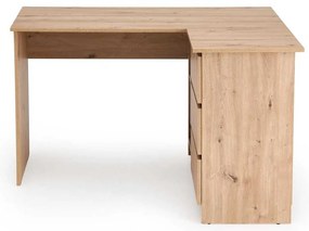 Písací stôl Pendle, dub artisan