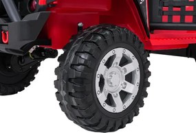 Elektrické autíčko Jeep BEAST 4x4 červené