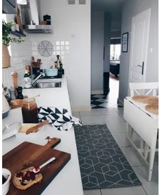 Koberec SIZAL FLAT 48655/637 Kocky 3D