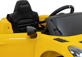 Ramiz Porsche Spyder RS 718 Žlté športové auto
