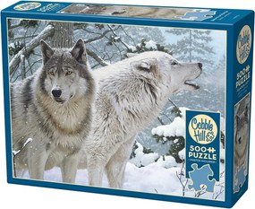 Cobble Hill Puzzle Oddych zimy 500 dielikov