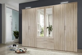 Šatníková skriňa Ben, dub sonoma