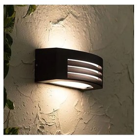 BOWI Vonkajšie nástenné svietidlo OLIANA 1xE27/60W/230V IP54 čierna SKU013535