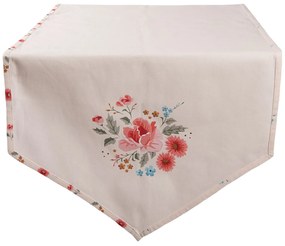 Bavlnený behúň s kvetmi Little Rose Collection - 50*160 cm