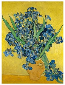 Reprodukcia obrazu Vincenta van Gogha - Irises, 60 × 45 cm