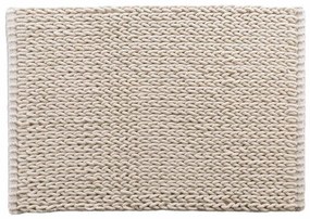 Béžová kúpeľňová predložka 50x80 cm Isalis – douceur d'intérieur