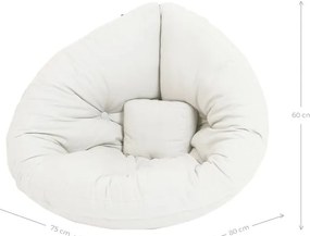 Žlté detské kresielko Mini Nido - Karup Design