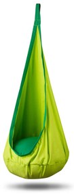 Zelené závesné kreslo Neo-Sport Cocoon