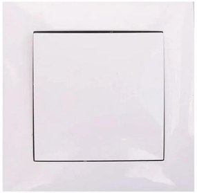 Jednopólový vypínač Wesa biely