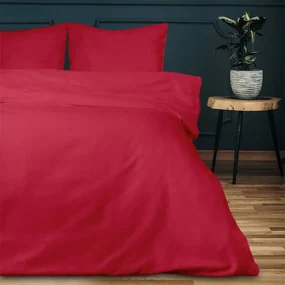 INTERMEDIC SK Posteľná obliečka Bavlnený satén Red 200x220/2x 70x90 cm
