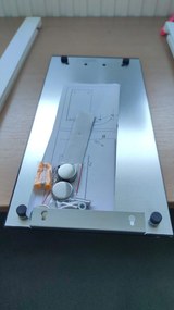 Zeller Present 2. akosť - Magnetická sklenená tabuľa, nástenka s príslušenstvom, čierna