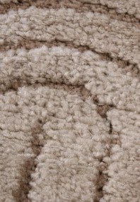 Koberec Elle Decoration New York Panglao taupe kruh