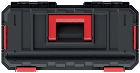 Kufr na nářadí XEBLOCCK PRO 45 x 28 x 26,4 cm černo-červený