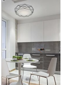 LED Stropné svietidlo SVEN LED/24/230V čierna