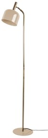 Svetlohnedá stojaca lampa s kovovým tienidlom (výška 164 cm) Smart – Leitmotiv