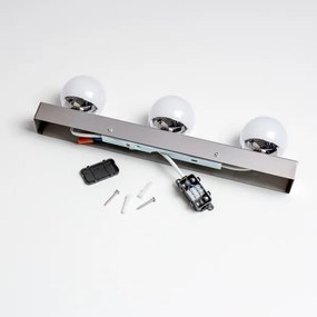 Brilagi - LED kúpeľňové osvetlenie zrkadla HOLLYWOOD 3xLED/3W/230V IP44 chróm