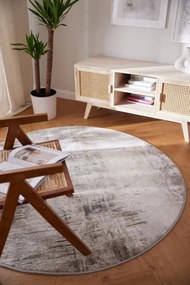 Koberec RAGOLLE Argentum 63393 9293 kruh