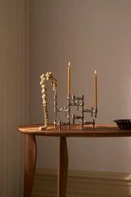 Stoff Nagel Vysoká sviečka STOFF Nagel Golden Honey – set 8 ks