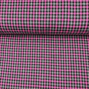 Kostýmovka - Káro mini ružová