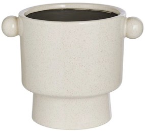 HANDLE Kvetináč 15 cm - béžový
