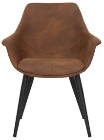 SIMONE ČALÚNENÁ STOLIČKA warm brown