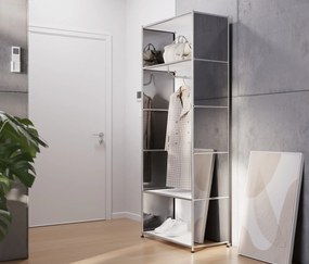 Kovový vešiak »CN3« s tyčou na oblečenie