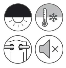 Čierny záves 135x245 cm Waves – Sehlbach