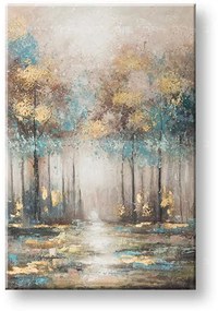 Maľovaný obraz na stenu STROMY 80x120 cm | rôzne rozmery