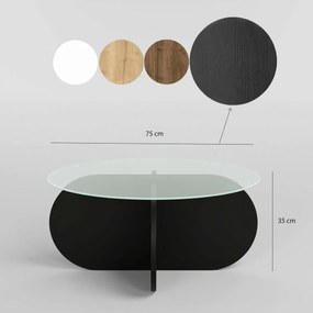 Konferenčný stolík Bubble Black
