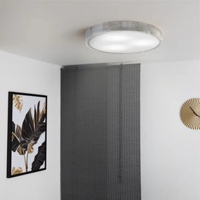 Brilagi - Stropné svietidlo PINO 3xE27/15W/230V borovicové/strieborné pr. 47,5 cm