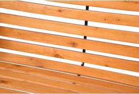 Drevená záhradná lavica s oceľovou konštrukciou Garden Pleasure Bellevue